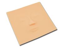 Peau synthétique silicone visage 3D