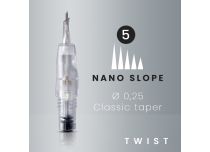 5 aiguilles Nano Slope Ø 0,25 - TWIST by AMIEA- Boîte de 10 pcs