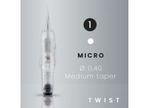 1- aiguille Micro Ø 0,40 - TWIST by AMIEA- Boîte de 15 pcs