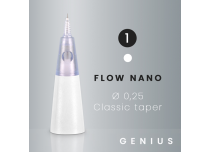 1 aiguille Flow Nano Ø 0,25 - GENIUS by AMIEA - Boîte de 10 pcs.