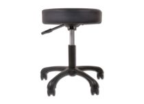 Tabouret assise 8cm Hauteur de 46 à 57 cm 5 pieds aluminium