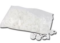 100 Bagues cupule jetable 15mm avec séparation