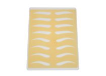 Peau synthétique dessin sourcils 19 x 14cm | Inovel