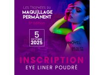 Inscription "Les trophées du maquillage permanent" Catégorie Eye Liner Poudré