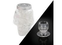 Caps Plastique dur Tête de mort 22x25mm lot de 60 pcs | SKULLDNA