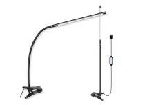 Lampe LED Réglette avec fixation clip, réglable 3 teintes